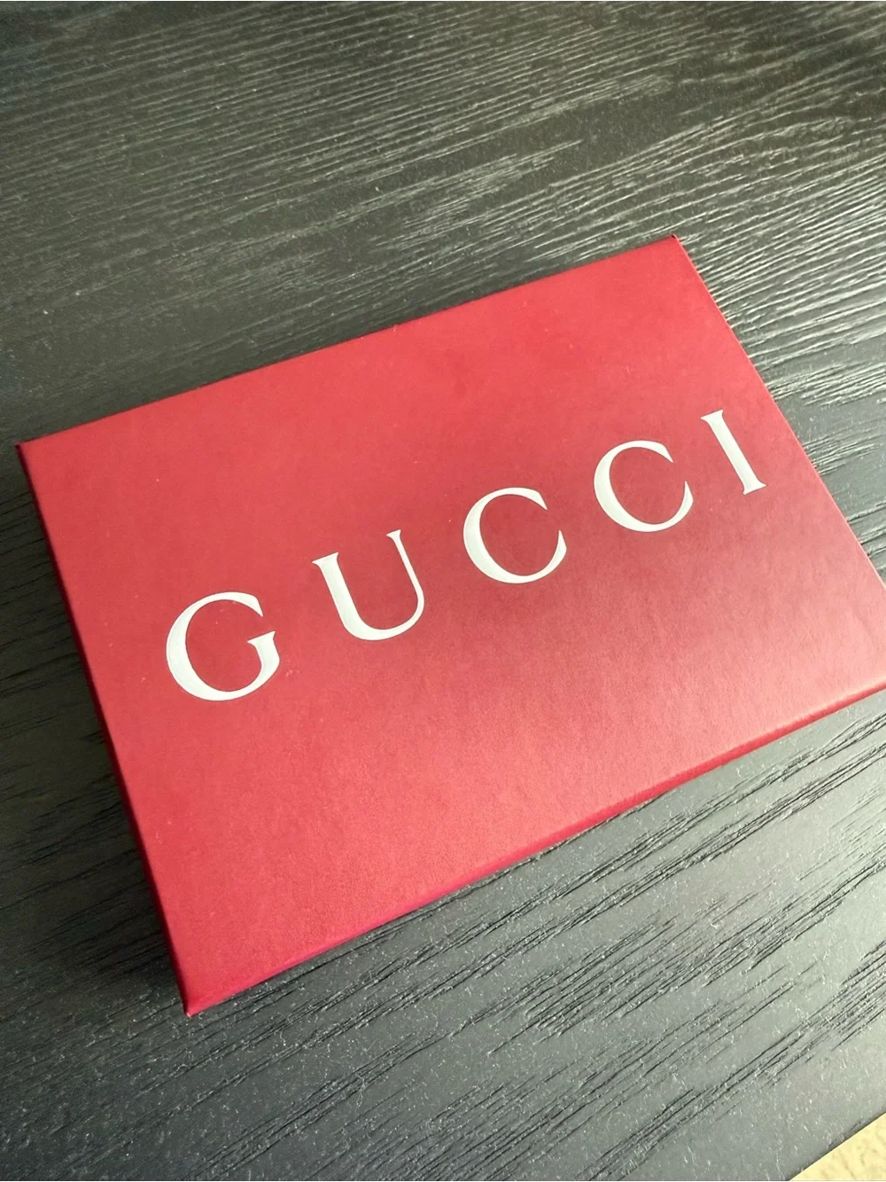 NWT Gucci Marmont Black Leather Card Case